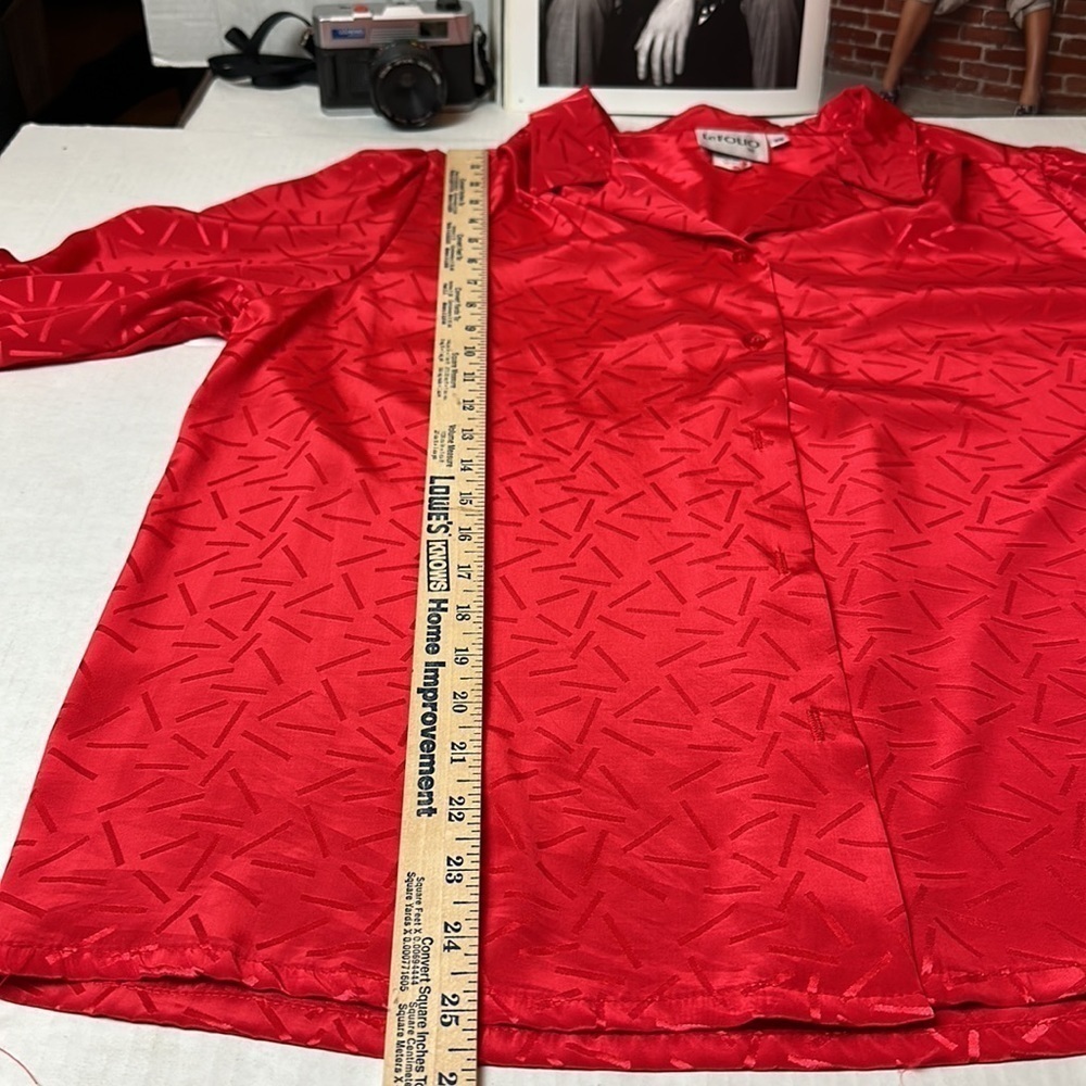 Vintage Le Folio button down blouse - Picture 7 of 9